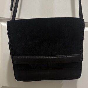 Madewell Leather Suede Shoulder Bag